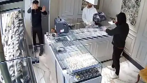 Bursa'da Kuyumcu Soygunu: Korku Dolu Anlar ve Güvenlik Kamerası Görüntüleri