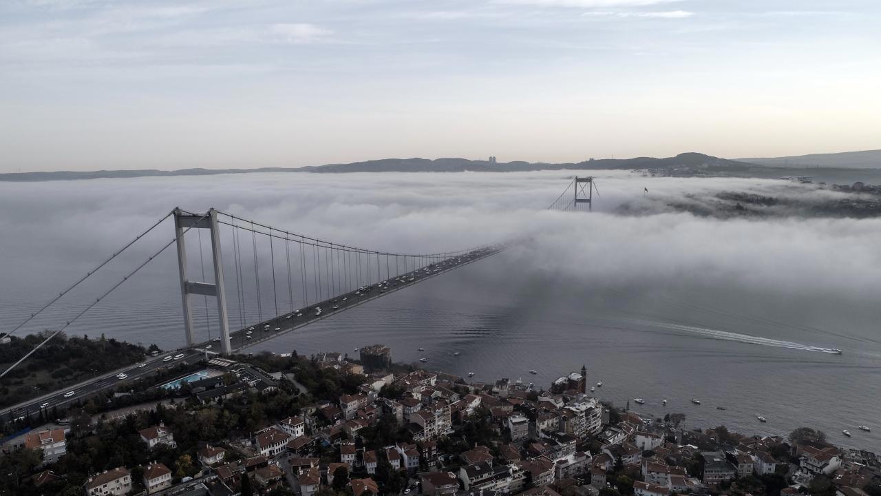 İstanbul Boğazı'nda Gemilerin Trafiği Durduruldu