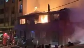Gaziosmanpaşa'da İki Bina Yangını: Mahallede Panik Yaratan Olay