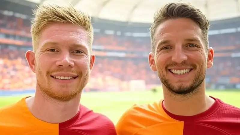 Galatasaray, Kevin de Bruyne Transferi İçin Dries Mertens'i Göreve Çağırdı