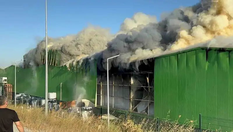 Balıkesir'de Fabrika Yangını: İki İşyeri Çalışanı Hayatını Kaybetti
