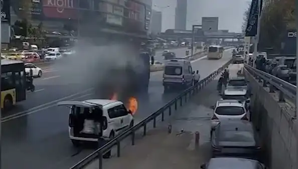 Yangın Söndürmek İçin TOMA İle Müdahale Edilen Araçta Şaşırtıcı Gelişmeler