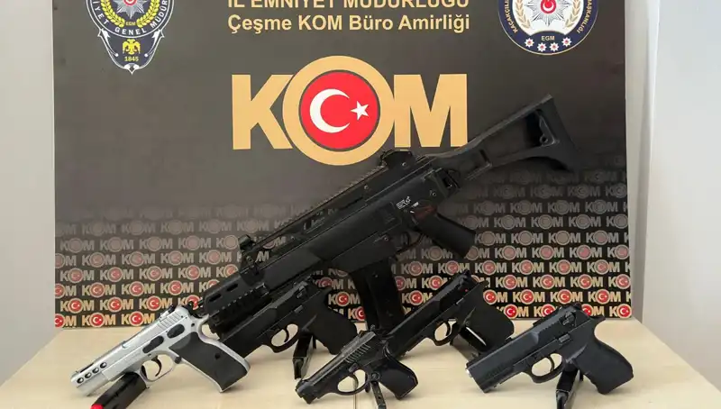 Çeşme'de Suç Örgütüne Yönelik Şok Baskın: Üç Tutuklama Gerçekleşti