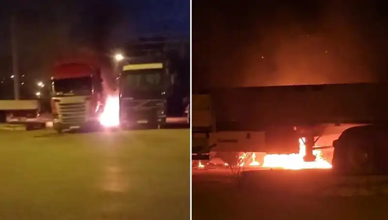 Park Halindeki Tırlara Korkunç Saldırı: Sebepleri ve Sonuçları