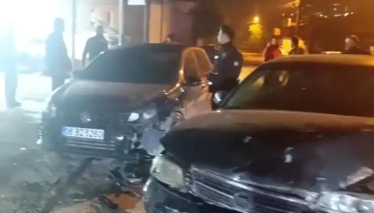 Çevirmeden Kaçarken Kaza Yapan Araçta Şok Üzerine Şok!