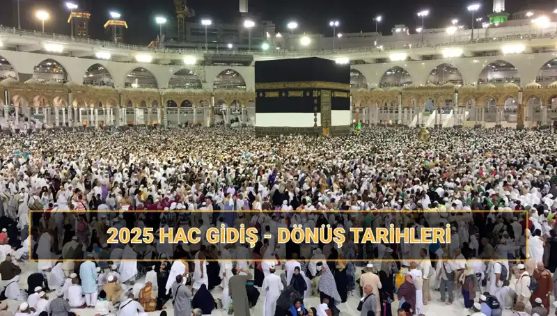 2025 Hac Tarihleri ve Fiyatları: Hacca Ne Zaman Gidilecek?