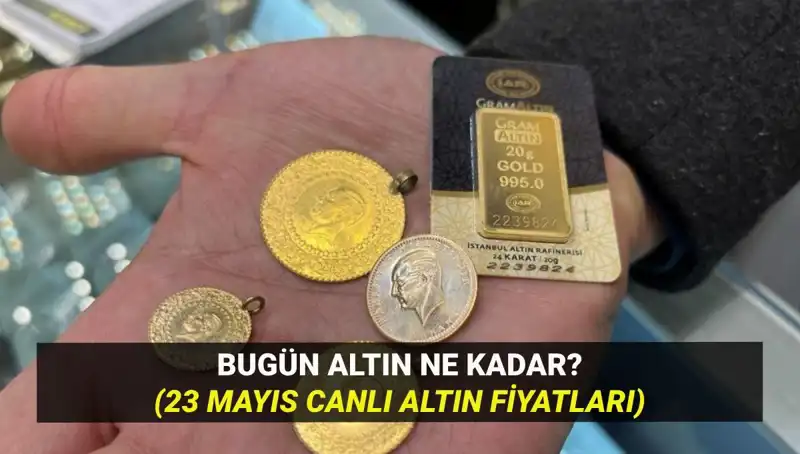 Altın Fiyatları 23 Mayıs 2023: Bugün Yükseliyor Mu, Düşüyor Mu?