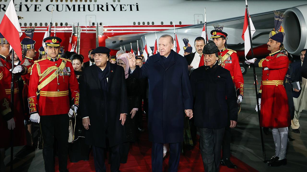 Cumhurbaşkanı Erdoğan, Pakistan'da