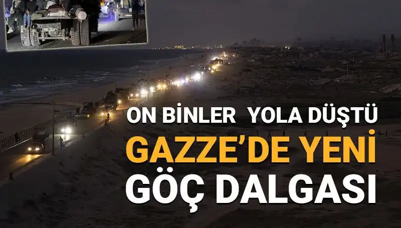 Gazze’de Yeni Göç Dalgası: Kriz Derinleşiyor, Çözüm Nerede?