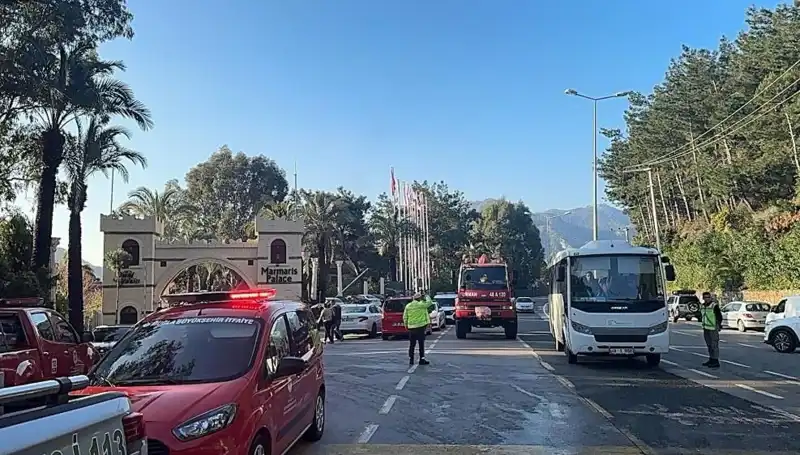 Muğla'da Eşsiz Bir Tatilin Ortasında Beklenmedik Yangın Alarmı