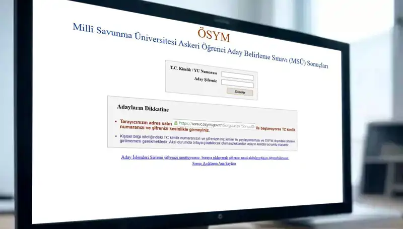 2025 MSÜ Sınav Sonuçları Ne Zaman Açıklanacak? Sonuç Sorgulama Ekranı Burada!