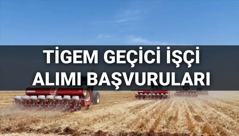 TİGEM 2025 Geçici İşçi Alımı: Başvurular ve Şartlar Hakkında Bilmeniz Gerekenler