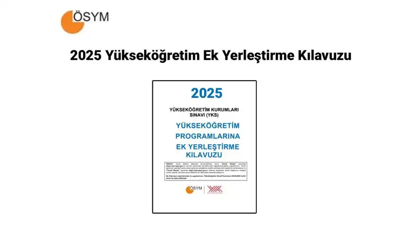 2025 Yükseköğretim Ek Yerleştirme Kılavuzu: Tüm Bilgiler Burada!