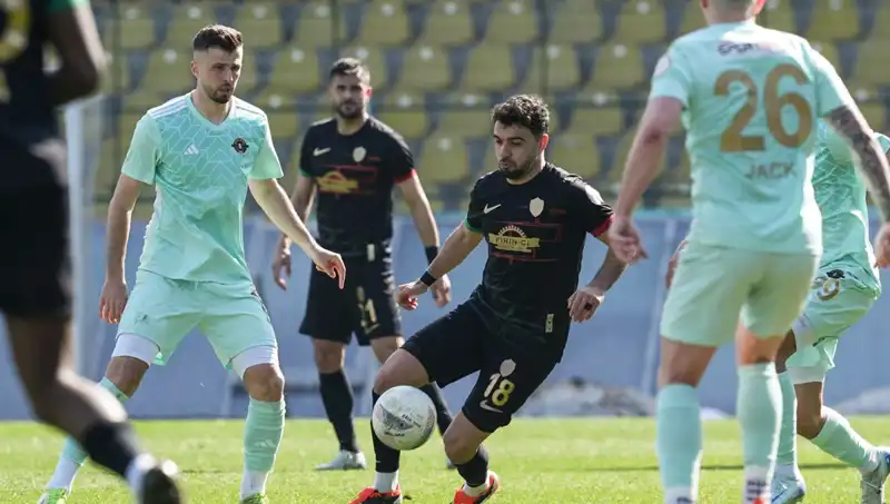 Trendyol 1. Lig'de Erokspor ve Amed Beraberlikte Buluştu