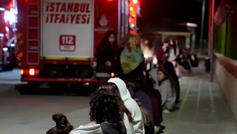 2500 Kişilik Kız Öğrenci Yurdunda Yangın: Olay Anı ve Sonrası