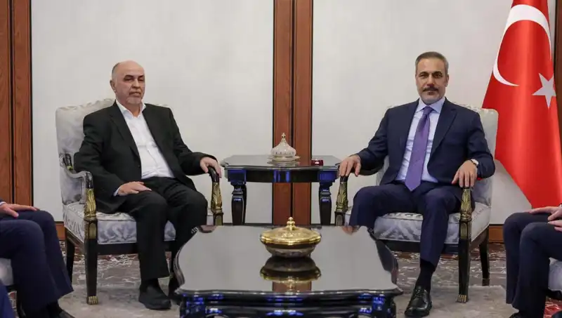 Dışişleri Bakanı Hakan Fidan, Hamas Heyeti ile Tarihi Görüşmede Bulundu