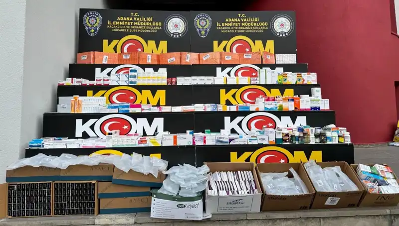 Adana'da Yasa Dışı İlaç Operasyonu: Çok Sayıda Gözaltı Yapıldı