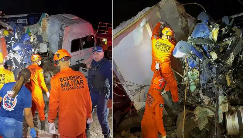Brezilya'da Korkunç Otobüs Kazası: 11 Can Aldı, 45 Kişi Yaralandı