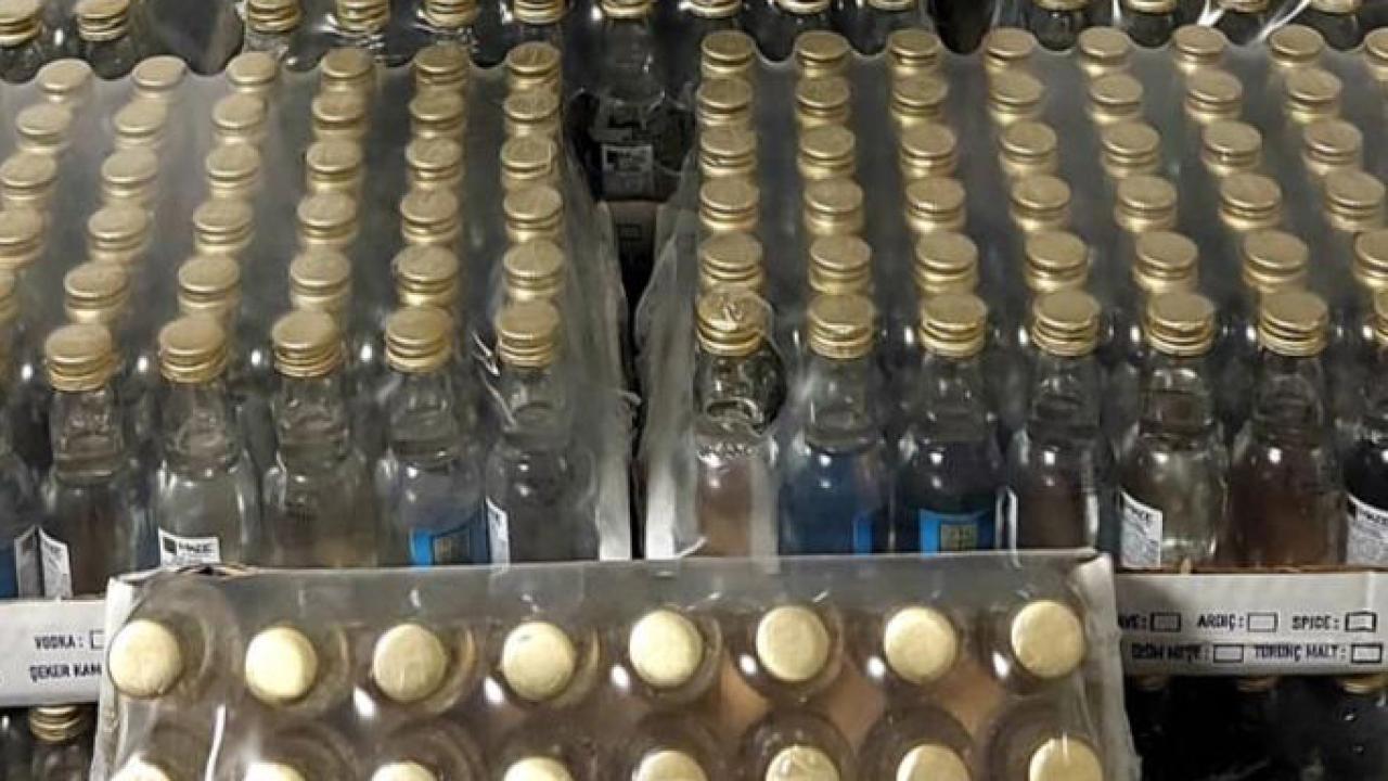 Çengel operasyonlarıyla 40 bin litre sahte içki bulundu