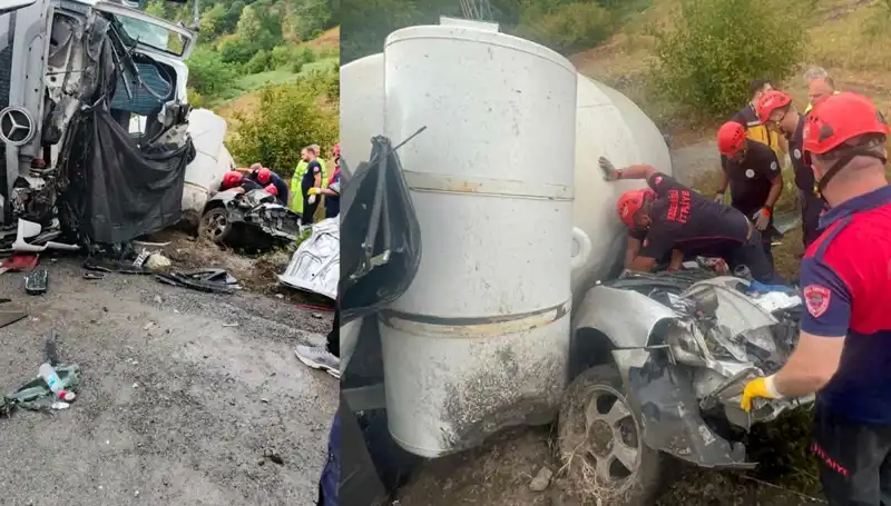 Beton Mikseri Faciası: Otomobilin Üzerine Devrildi, Korkunç Sonuçlar Ortaya Çıktı